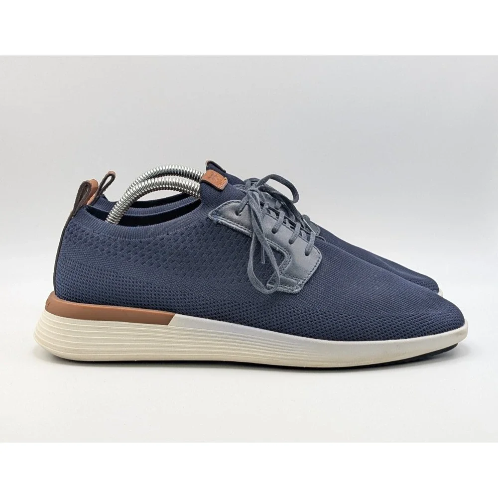Wolf‎ & Shepard Swiftknit Derby Shoes Mens 10 Womens 12 Navy Blue Casual Work